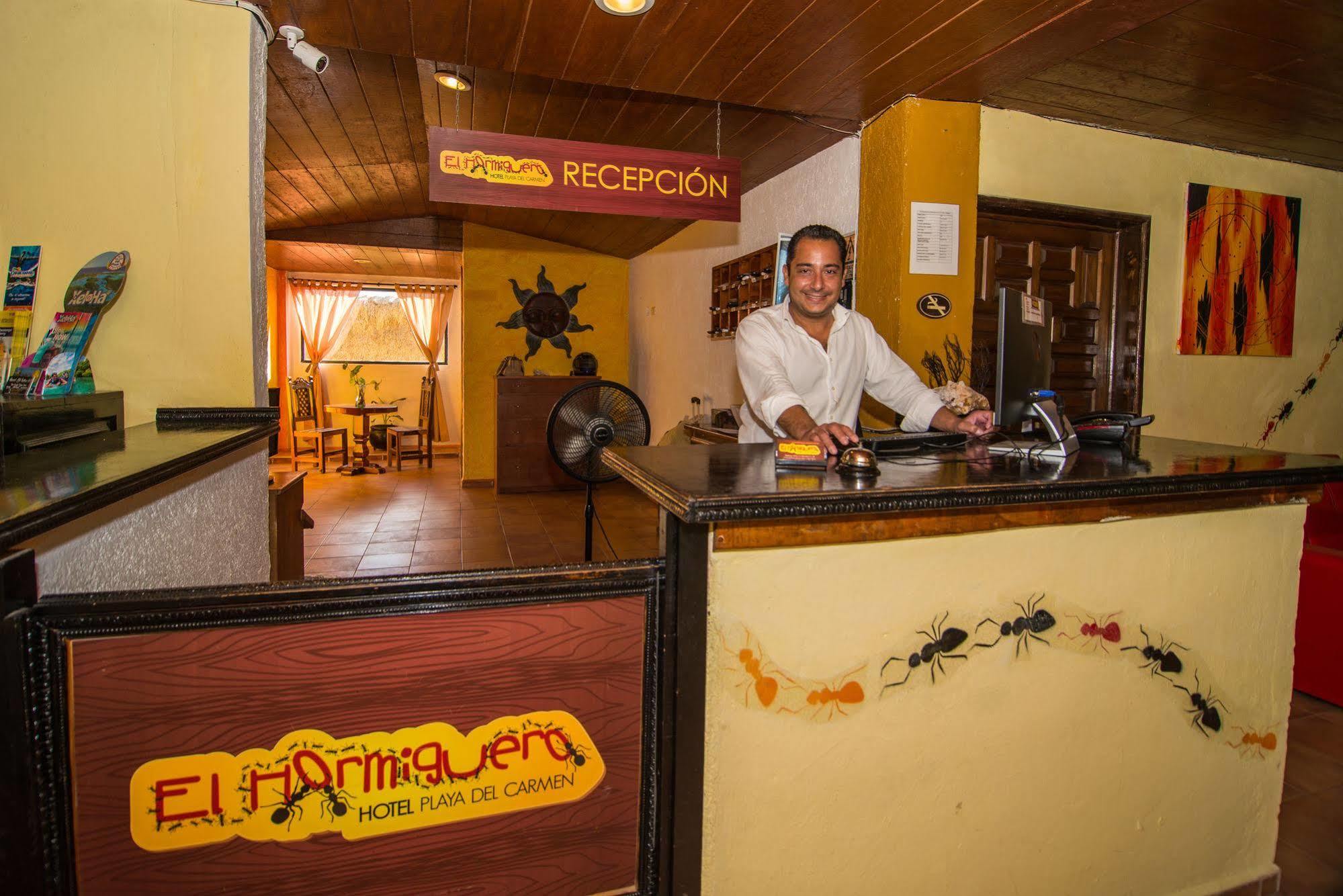Hotel El Hormiguero Playa del Carmen Eksteriør billede
